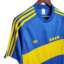 Boca Juniors Adidas Retro-Trikot 1981 - Blau & Gelb