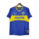 Boca Juniors Nike Retro-Trikot 03/04 - Blau & Gelb