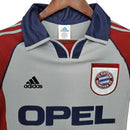FC Bayern München Adidas Retro-Trikot 1998/1999 - Rot & Grau