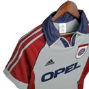FC Bayern München Adidas Retro-Trikot 1998/1999 - Rot & Grau