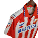 Atlético Madrid Puma Retro-Trikot 1994/1995 - Weiß & Rot