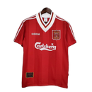 Liverpool Adidas Retro-Trikot 1996/1997 - Rot & Weiß