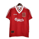 Liverpool Adidas Retro-Trikot 1996/1997 - Rot & Weiß